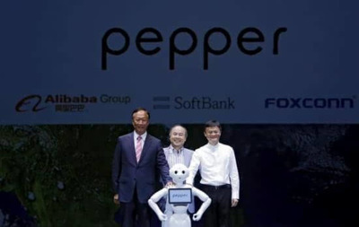 阿里、軟銀、富士康聯手銷售機器人Pepper 電信業務的新利器